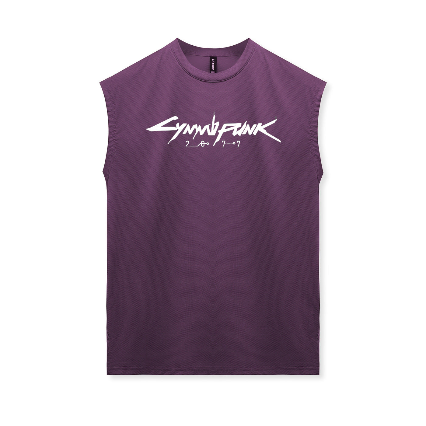 Cotton Dry-Fit Gym Fitness Sleeveless T-Shirt with Print DesignMen's Tank Top for Gaming Accessories