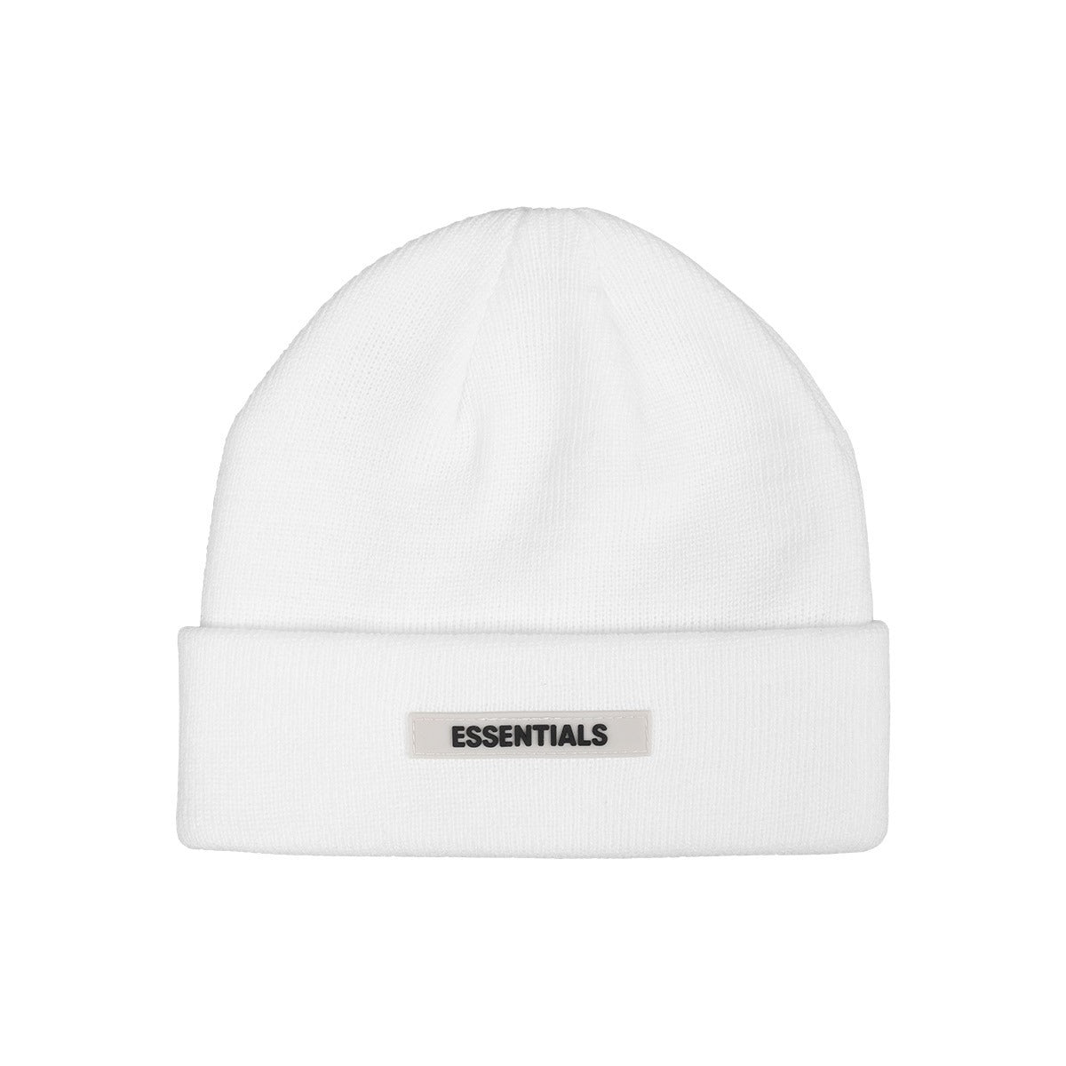 Fog Essentials Double Thread Cold Hat Knitted Hat Wool Hat High Street Couple Melon Skin Hat Versatile for Men and Women