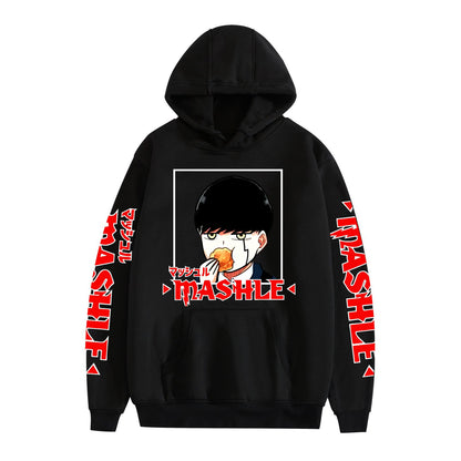 Cartoon Print Fashion Loose Hoodie for Men