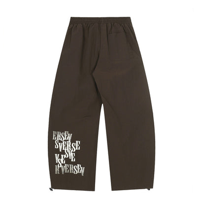 Wrinkled paratrooper sport overalls
