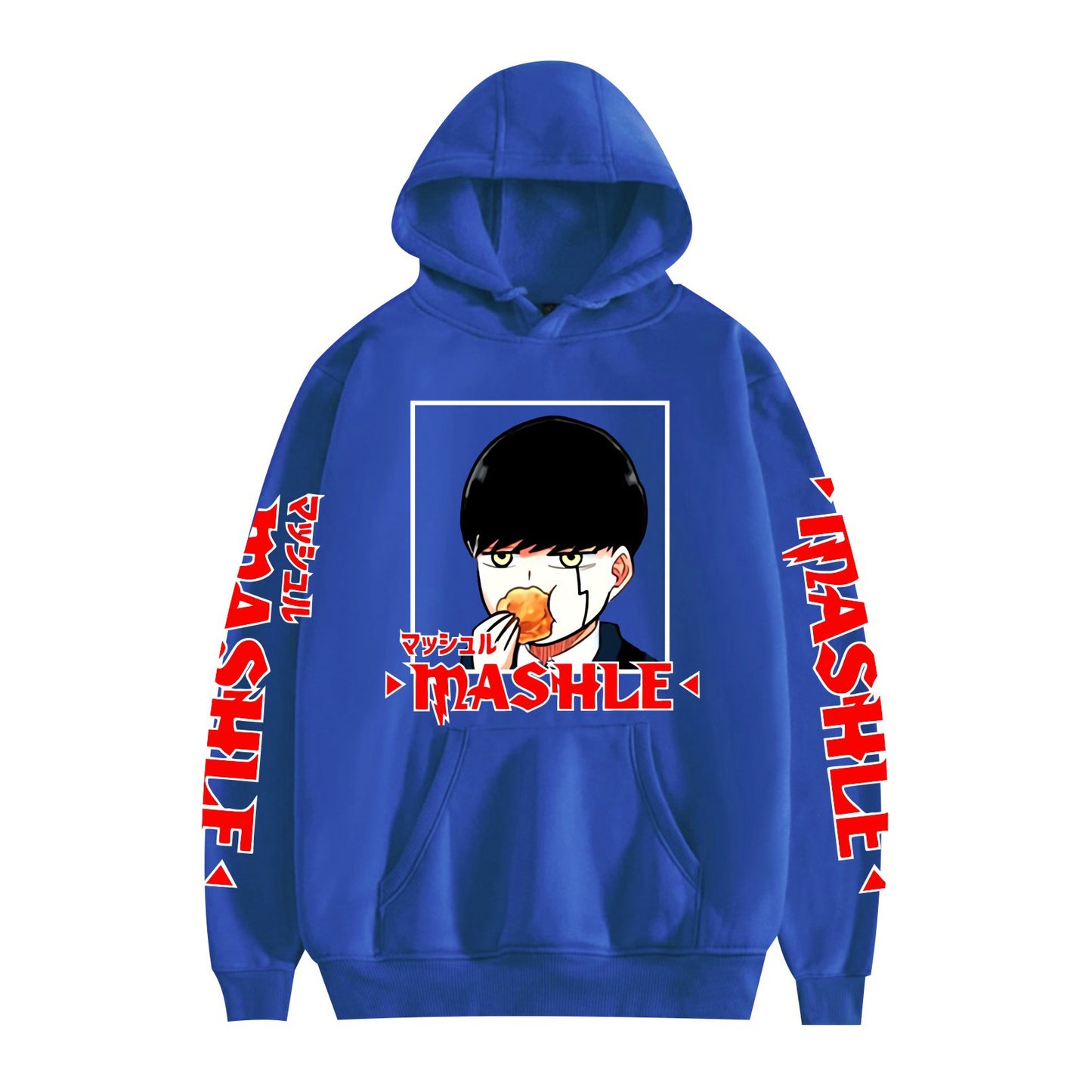 Cartoon Print Fashion Loose Hoodie for Men