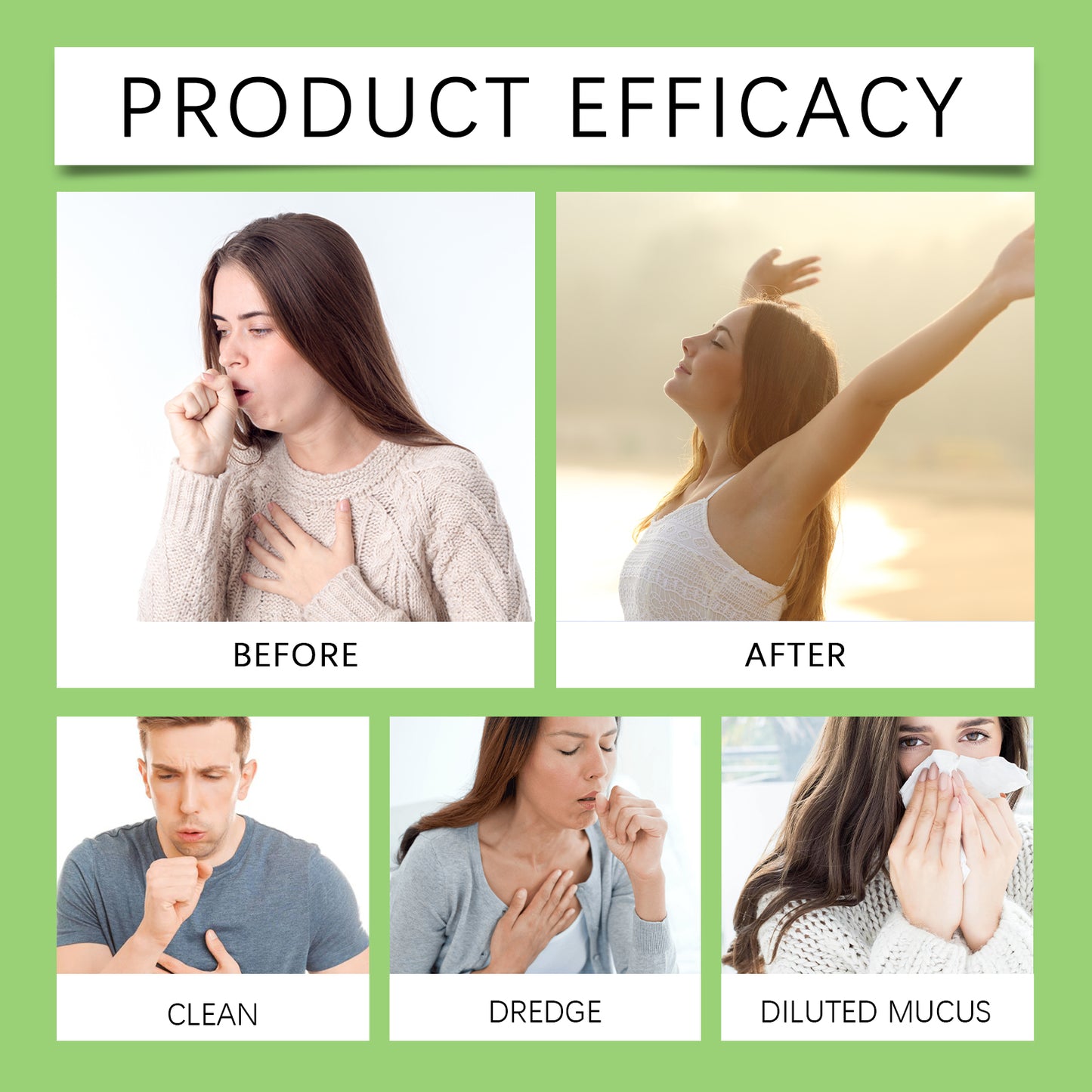 Herbal Lung Cleanse Mist, Herbal Lung-Clearing Pharyngonasal Spray Throat Refreshing Care Liquid Spray