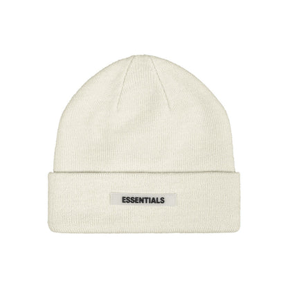 Fog Essentials Double Thread Cold Hat Knitted Hat Wool Hat High Street Couple Melon Skin Hat Versatile for Men and Women
