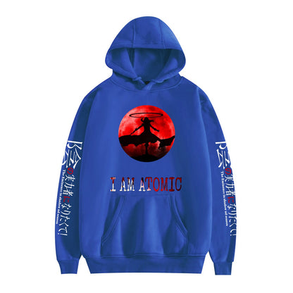 Cartoon Print Fashion Loose Hoodie for Men