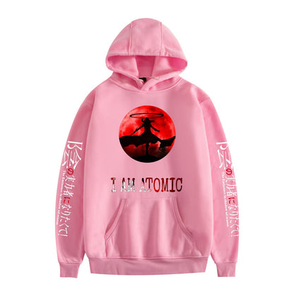 Cartoon Print Fashion Loose Hoodie for Men