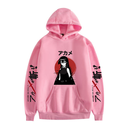 Cartoon Print Fashion Loose Hoodie for Men