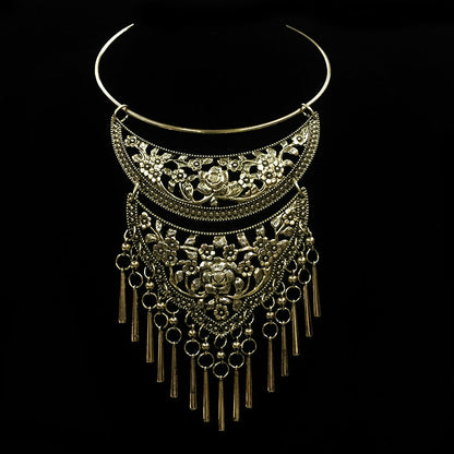 Style Thai Retro Exaggerated Bohemian Collar Necklaces
