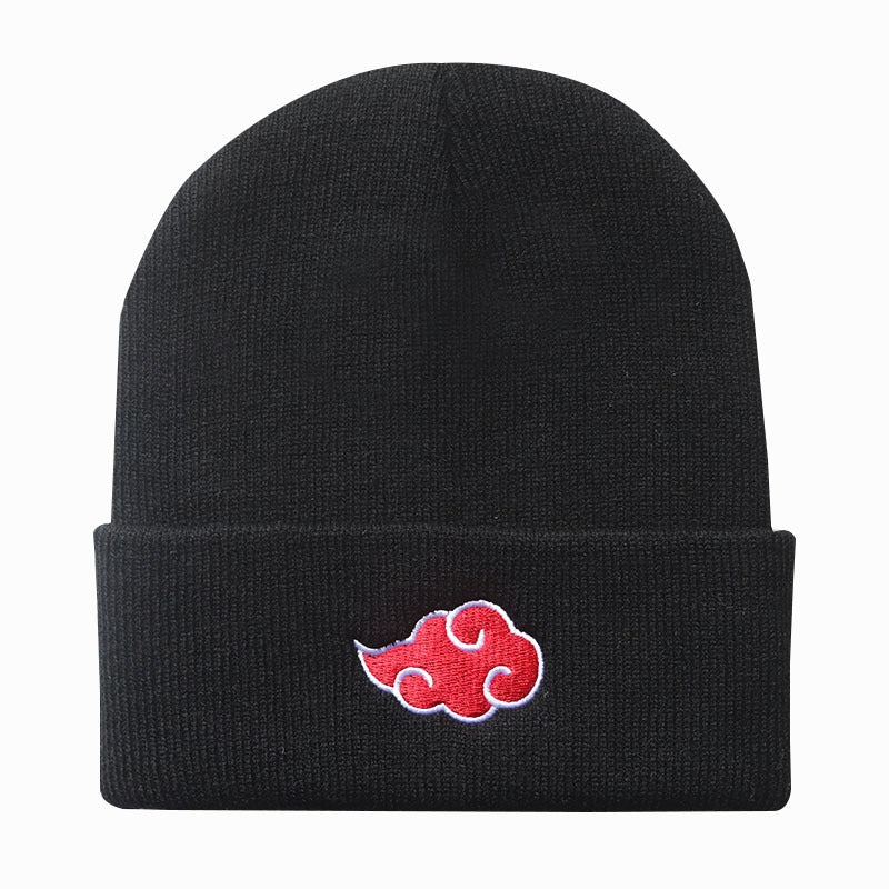 Autumn and Winter Auspicious Cloud Knitted Hat Xiaoyun Duo Woolen Hat Anime Warm Hat Men's and Women's Cold Hat