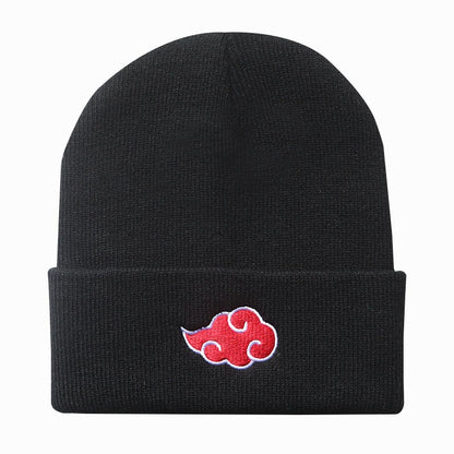 Autumn and Winter Auspicious Cloud Knitted Hat Xiaoyun Duo Woolen Hat Anime Warm Hat Men's and Women's Cold Hat