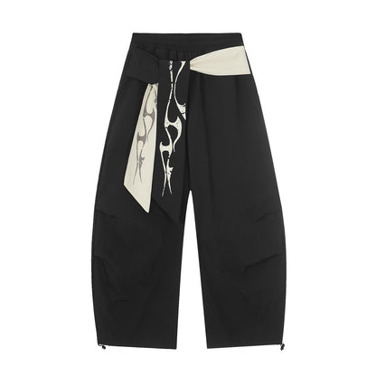 Wrinkled paratrooper sport overalls