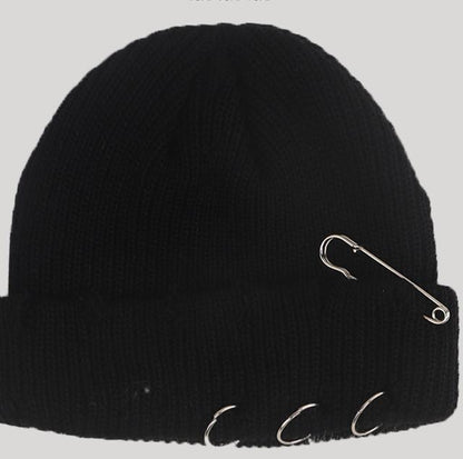 Women's Japanese Knitted Hat with Woolen Hat