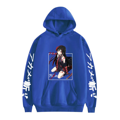 Cartoon Print Fashion Loose Hoodie for Men