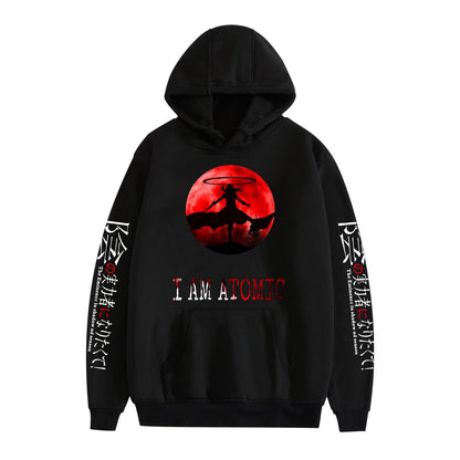 Cartoon Print Fashion Loose Hoodie for Men