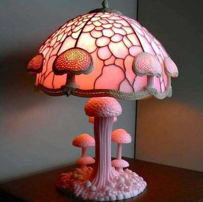 Magic Illusion Mushroom Lamp Decoration Decoration Decoration Home USB Connection Light Bulb Design Mushroom Dark Decoration
