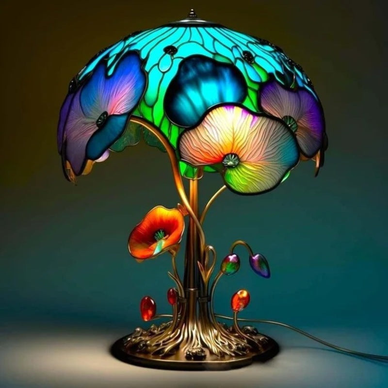 Magic Illusion Mushroom Lamp Decoration Decoration Decoration Home USB Connection Light Bulb Design Mushroom Dark Decoration
