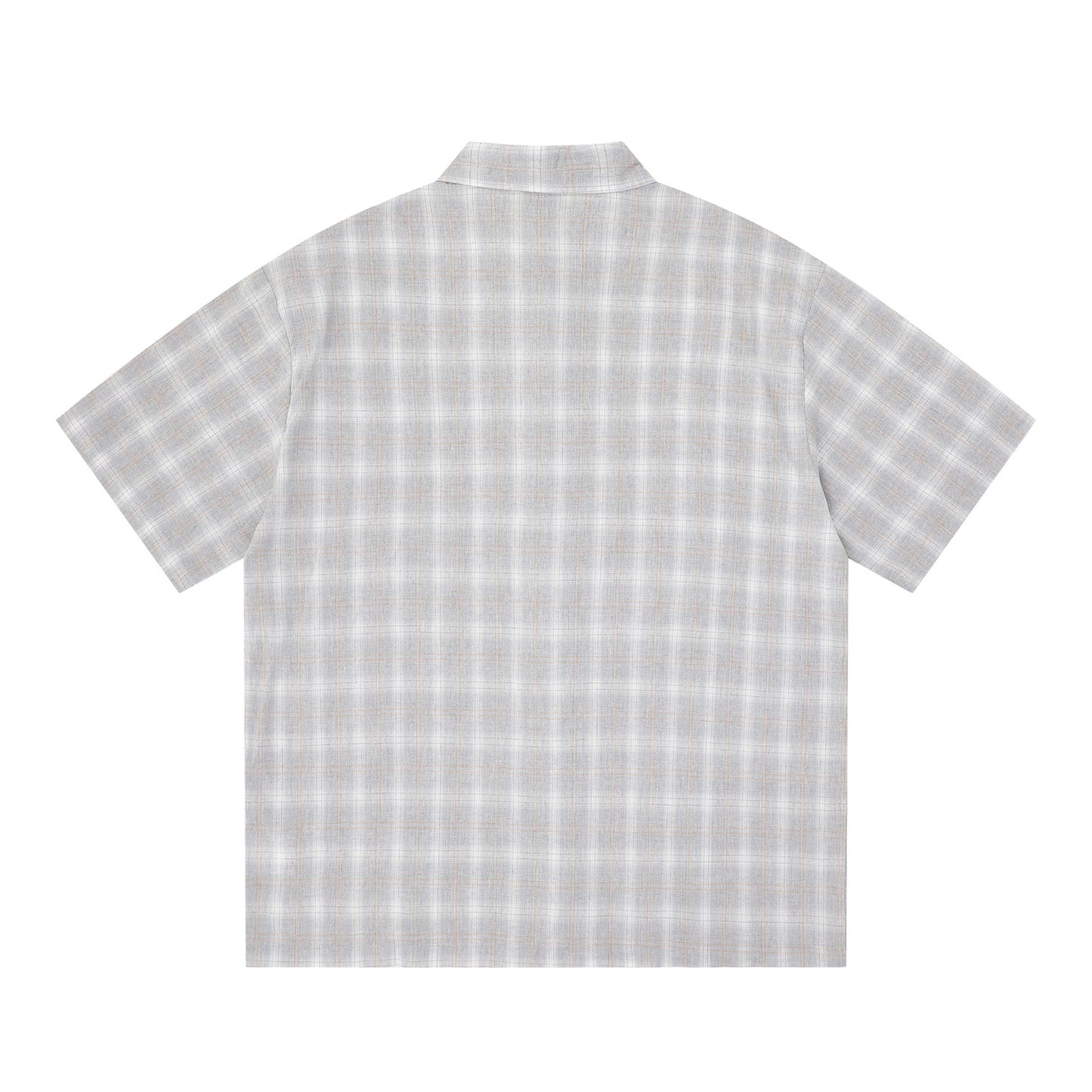 Plaid shirt T-shirt