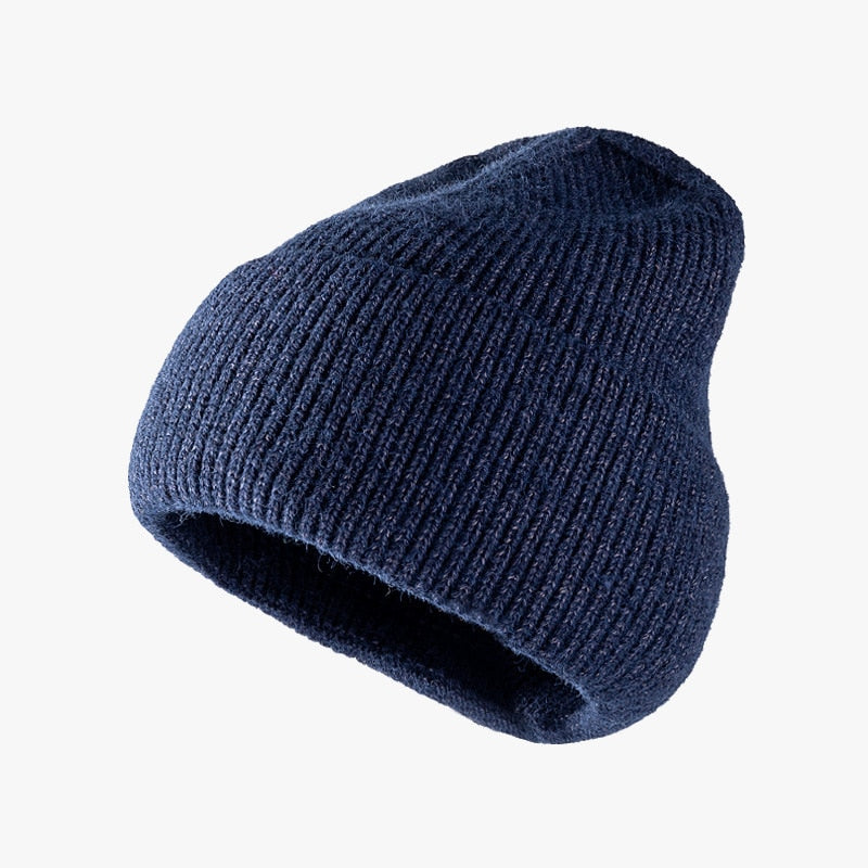 Hat women autumn and winter fashion hat outdoor knitted hat women warm winter men's woolen hat wholesale custom