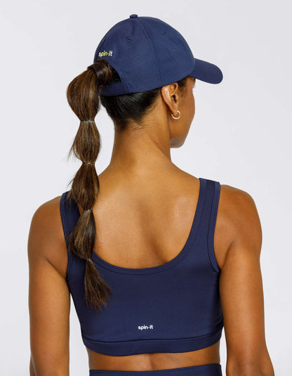 QUEENE CAP - NAVY BLUE