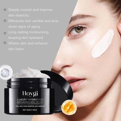 Hyaluronic Acid Anti-Wrinkle Cream Hyaluronic Acid Hydrolyzed Soy Protein Hydrating Moisturizing Cream