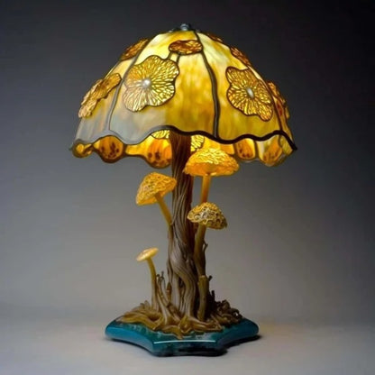 Magic Illusion Mushroom Lamp Decoration Decoration Decoration Home USB Connection Light Bulb Design Mushroom Dark Decoration