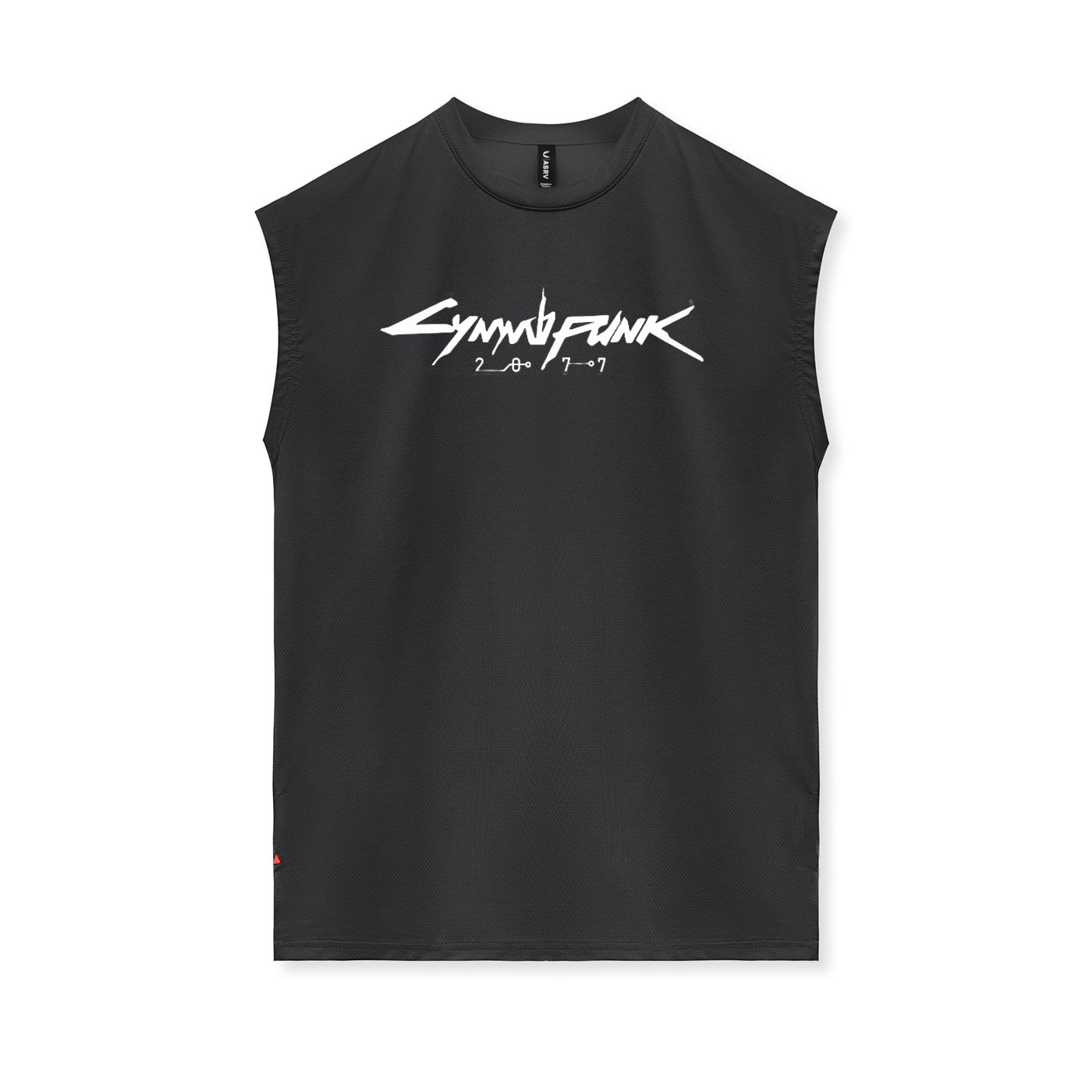 Cotton Dry-Fit Gym Fitness Sleeveless T-Shirt with Print DesignMen's Tank Top for Gaming Accessories