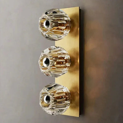 Mini Crystal Orb Bedside Wall Light