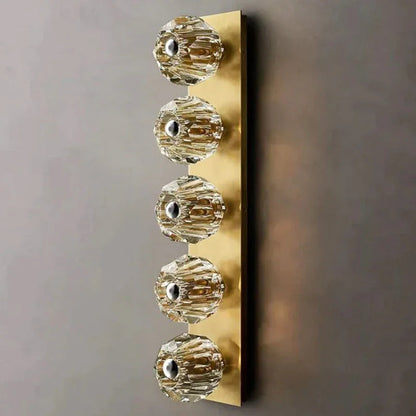 Mini Crystal Orb Bedside Wall Light