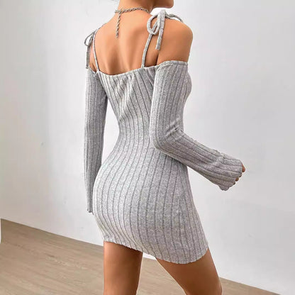 Women Clothing Adult Lady like Woman Lightly Mature Strap Sling Dress