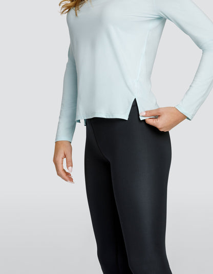 FRIDAY LONG SLEEVE TOP - BLUE GLOW