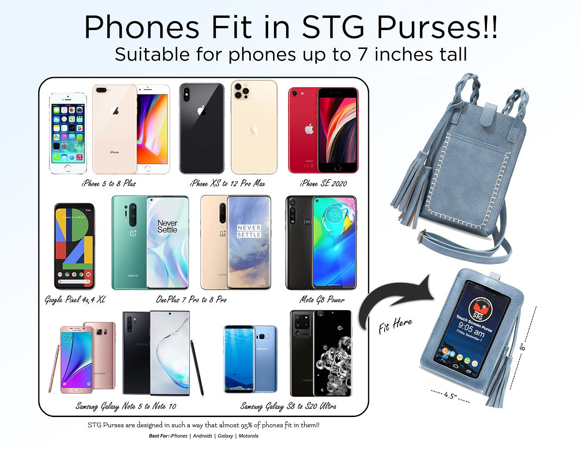 Touch screen purses