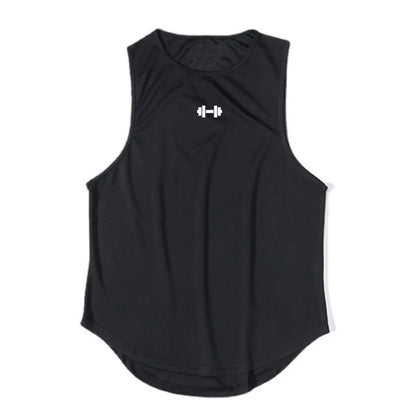 Summer Men's Gym Tank Top Fitness Training