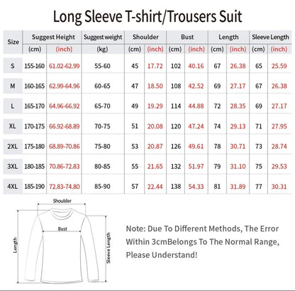 Off-Road Racing Suit Long Sleeved Sports T-Shirt