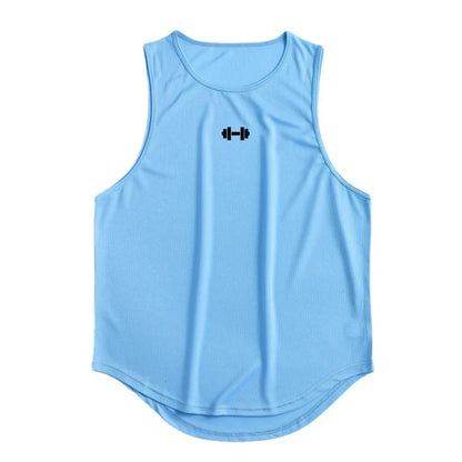 Summer Men's Gym Tank Top Fitness Training
