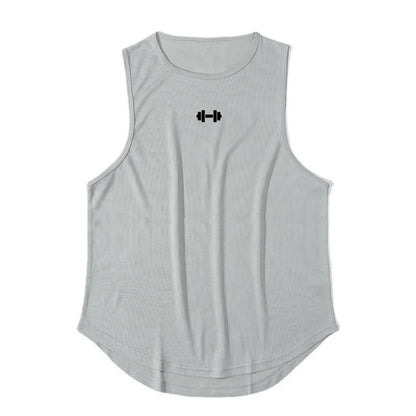 Summer Men's Gym Tank Top Fitness Training