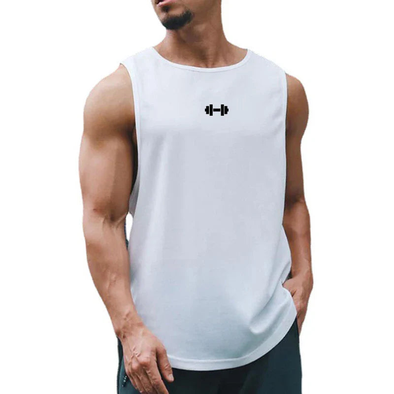 Summer Men's Gym Tank Top Fitness Training