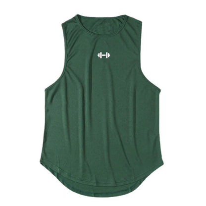 Summer Men's Gym Tank Top Fitness Training