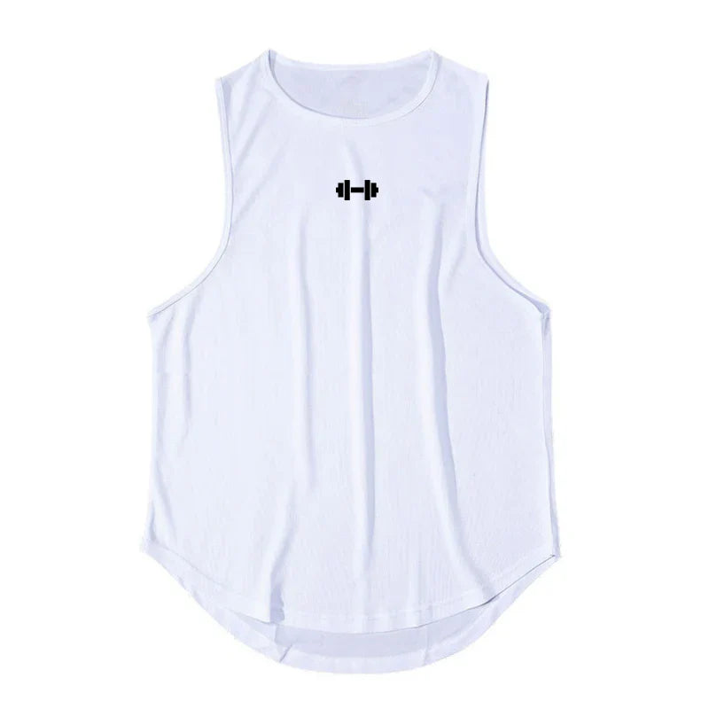 Summer Men's Gym Tank Top Fitness Training