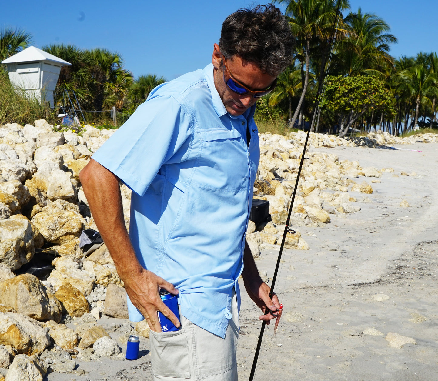 Men's Original Beer Can Island Cott. Short